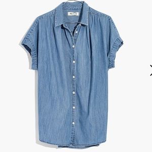 Madewell Central Shirt in Roberta Indigo